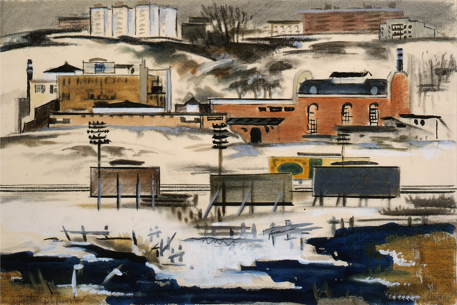 Outskirts of the City, c. 1918-25