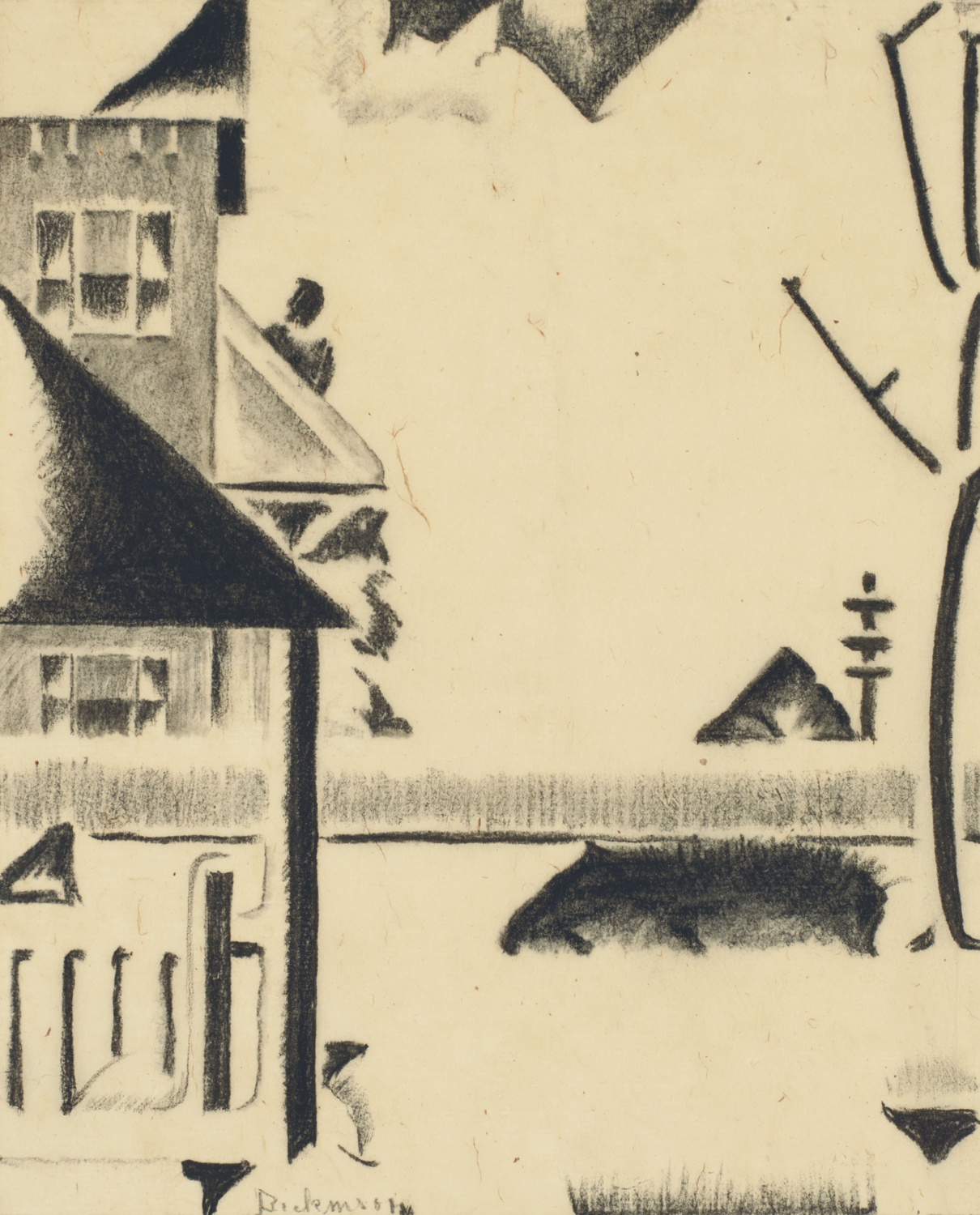 Garden in Winter, No. 13, c. 1922