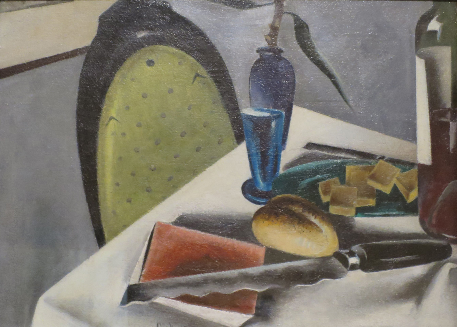 Still Life with Yellow-Green Chair, 1928