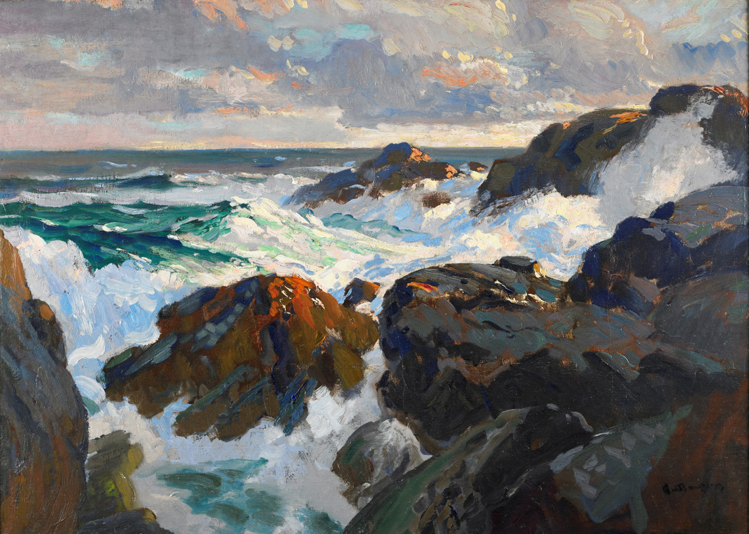 Crashing Waves, c. 1915