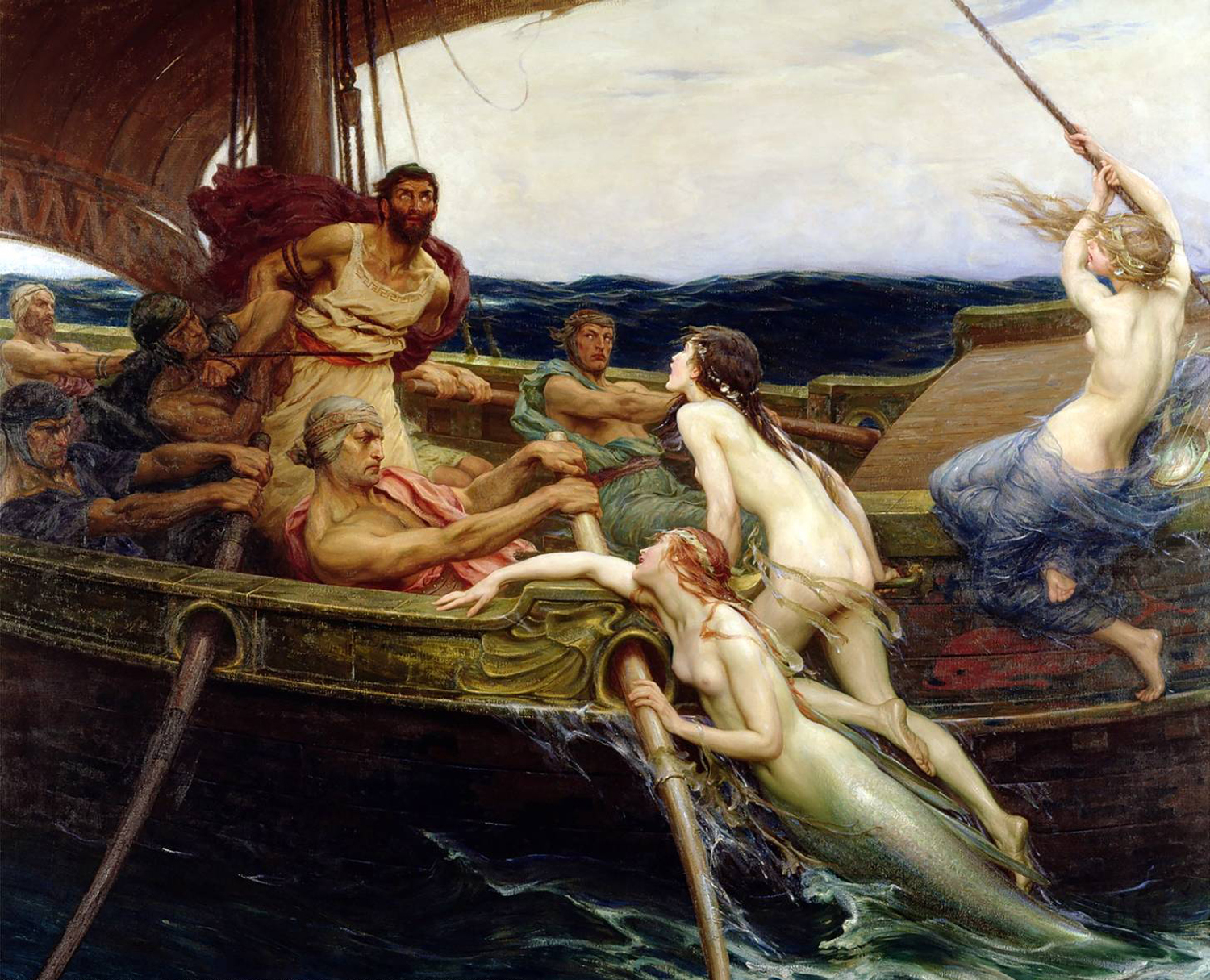 Ulysses and the Sirens, 1909