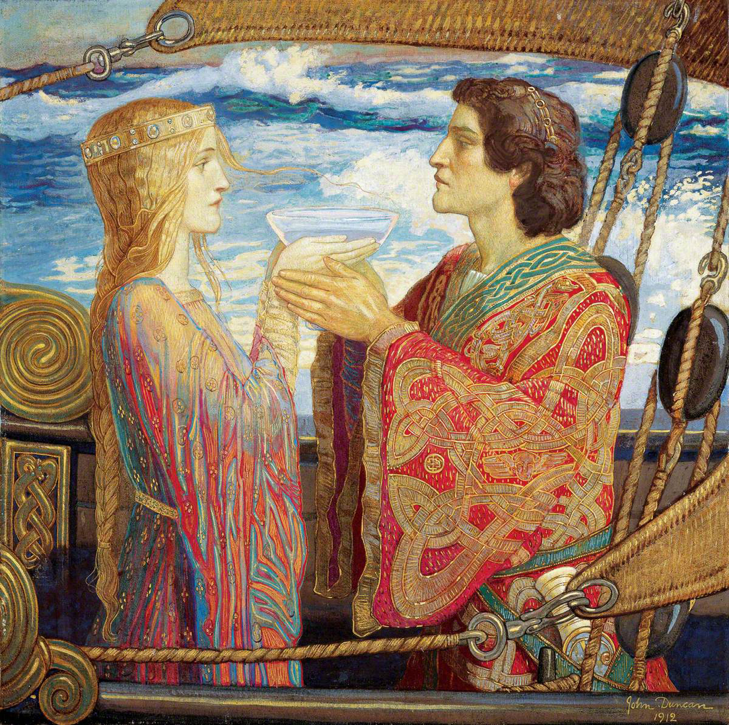 Tristan and Isolde. 1912