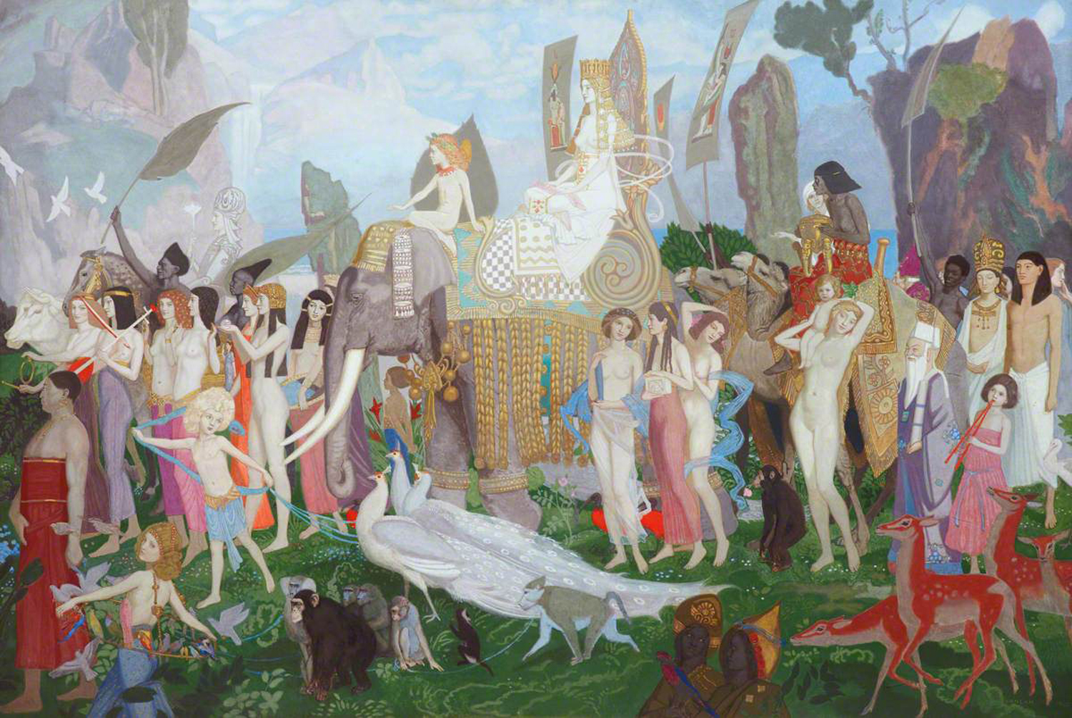 Ivory, Apes and Peacocks, 1923