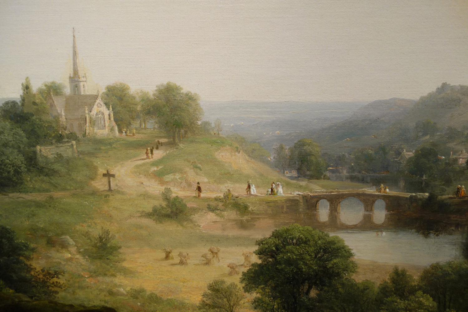 Sunday Morning (detail), 1860