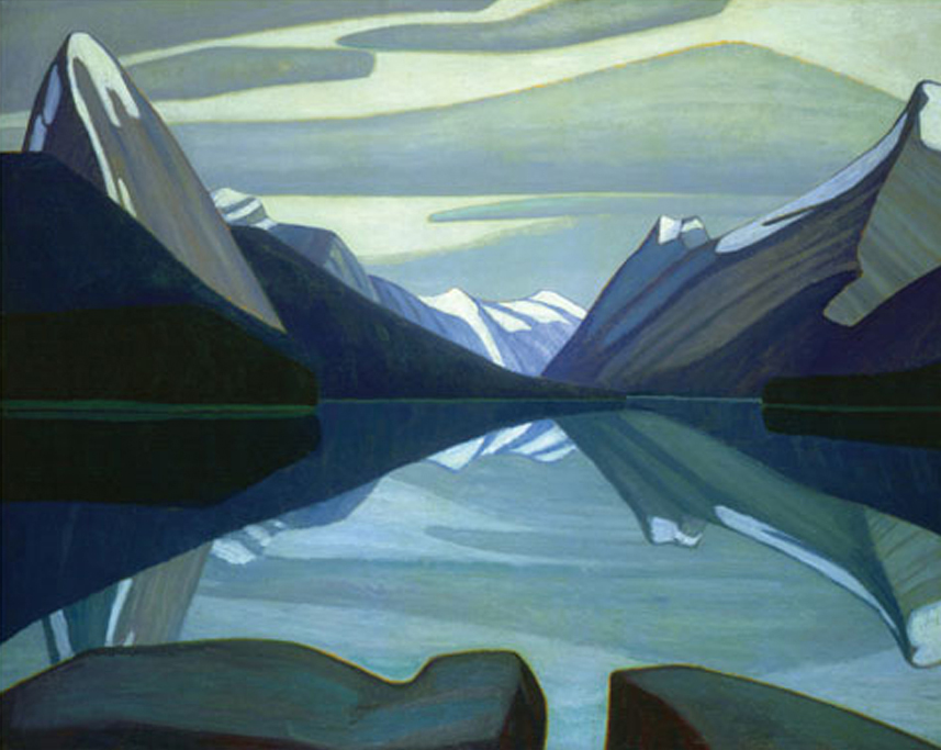 Maligne Lake, Jasper Park, 1924