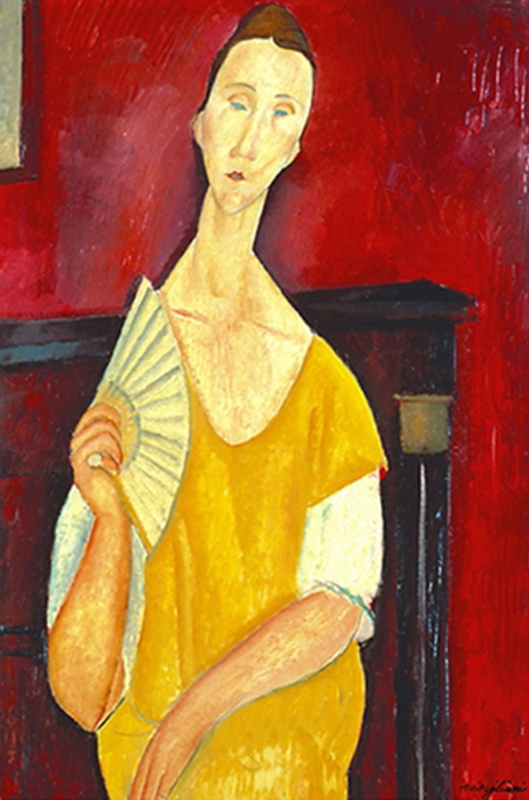 Woman with a Fan