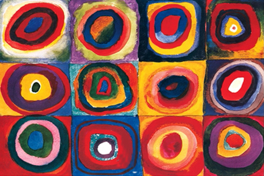 Farbstudie Quadrate, c.1913