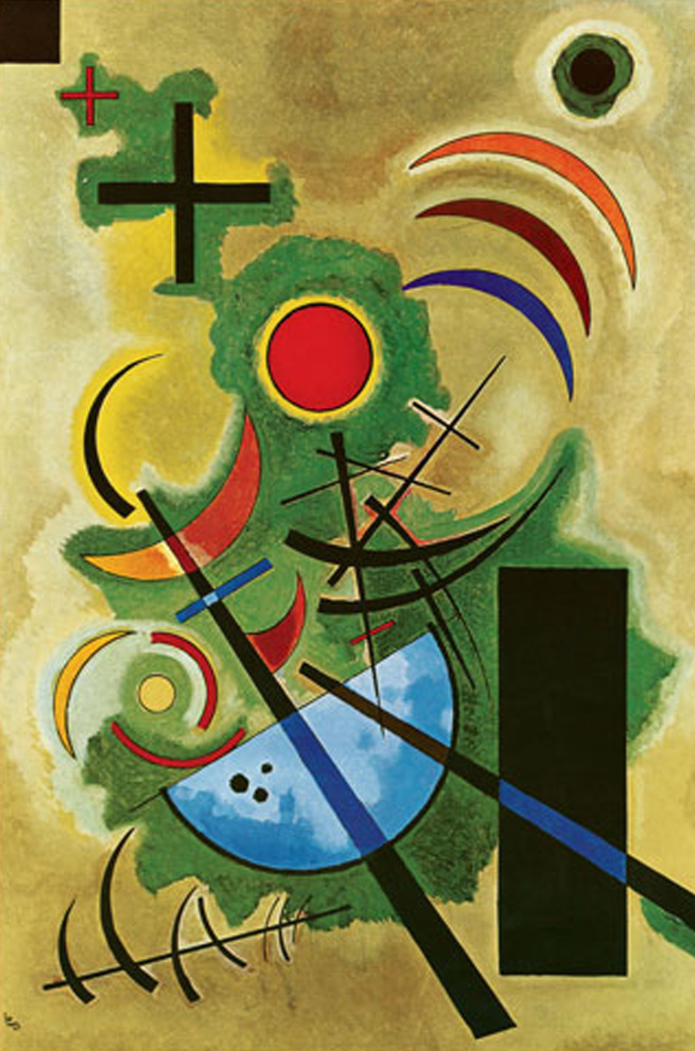 Standhaftes Grun (Solid Green), 1925