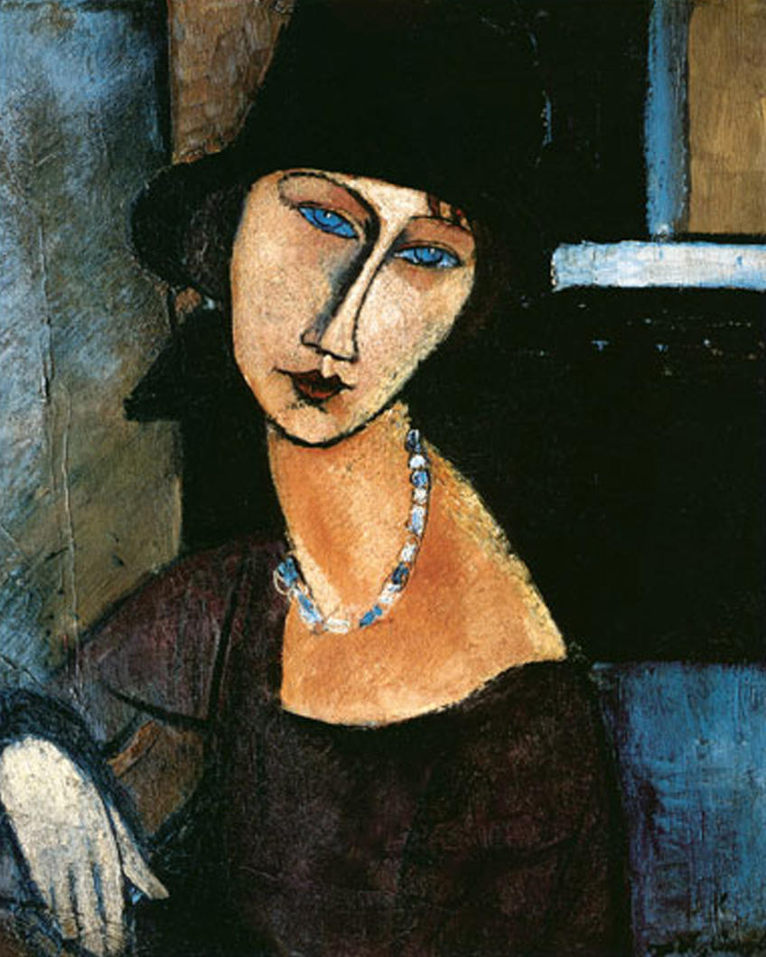 Jeanne Hebuterne a la Cloche, 1917