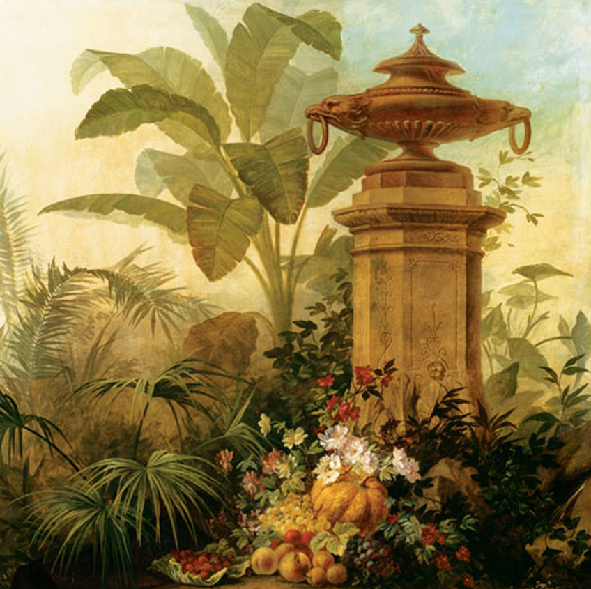 Still Life with Tropical Palms I