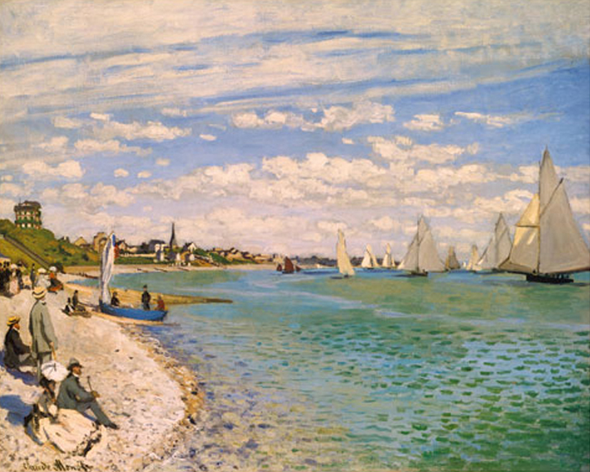 Regatta at Sainte-Adresse