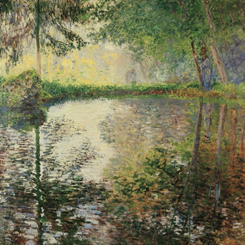 Pond at Montgeron, 1876