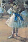 Tanzerin beim Binden der Schleife (Dancer Tying Her Bow)