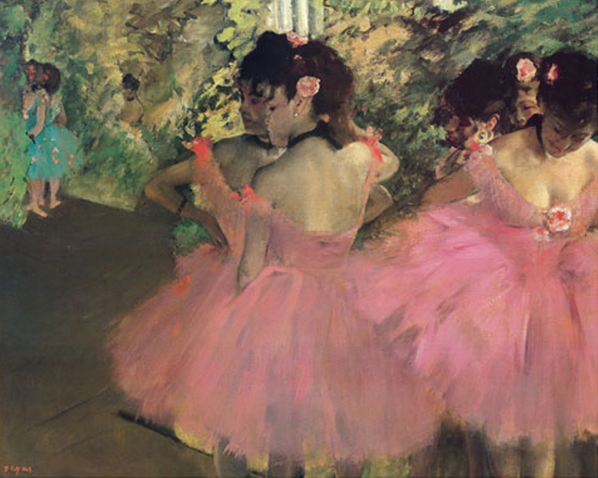 Dancers In Pink