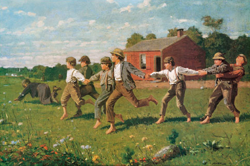 Snap the Whip, 1872