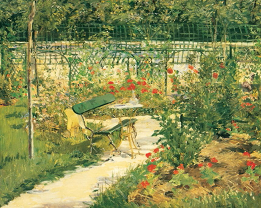The Artist's Garden, Versailles, 1881