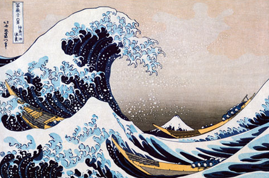 The Great Wave Off Kanagawa, c.1829