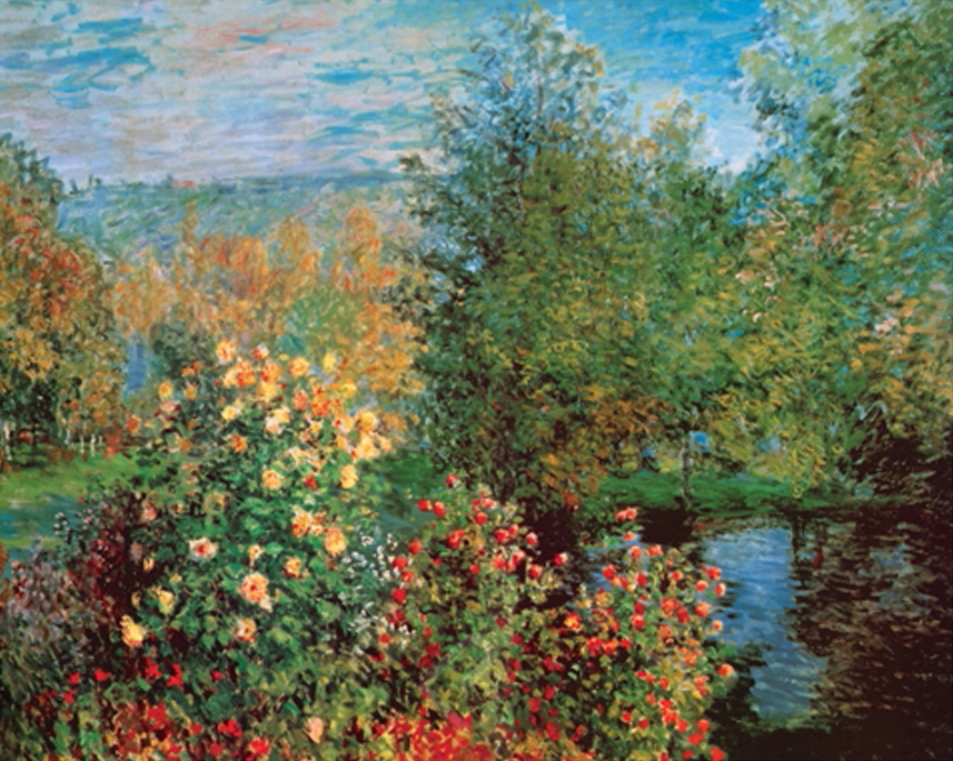 Quiet Corner in Montgeron Garden, 1876