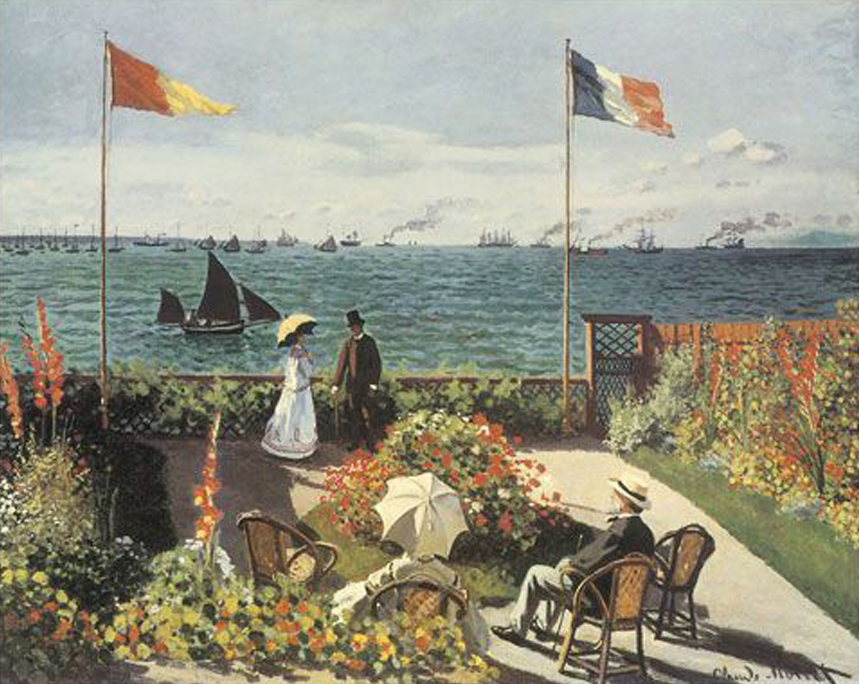 Terrace at Sainte-Adresse