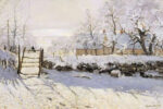 The Magpie, Snow Effect, Outskirts Of Honfleur