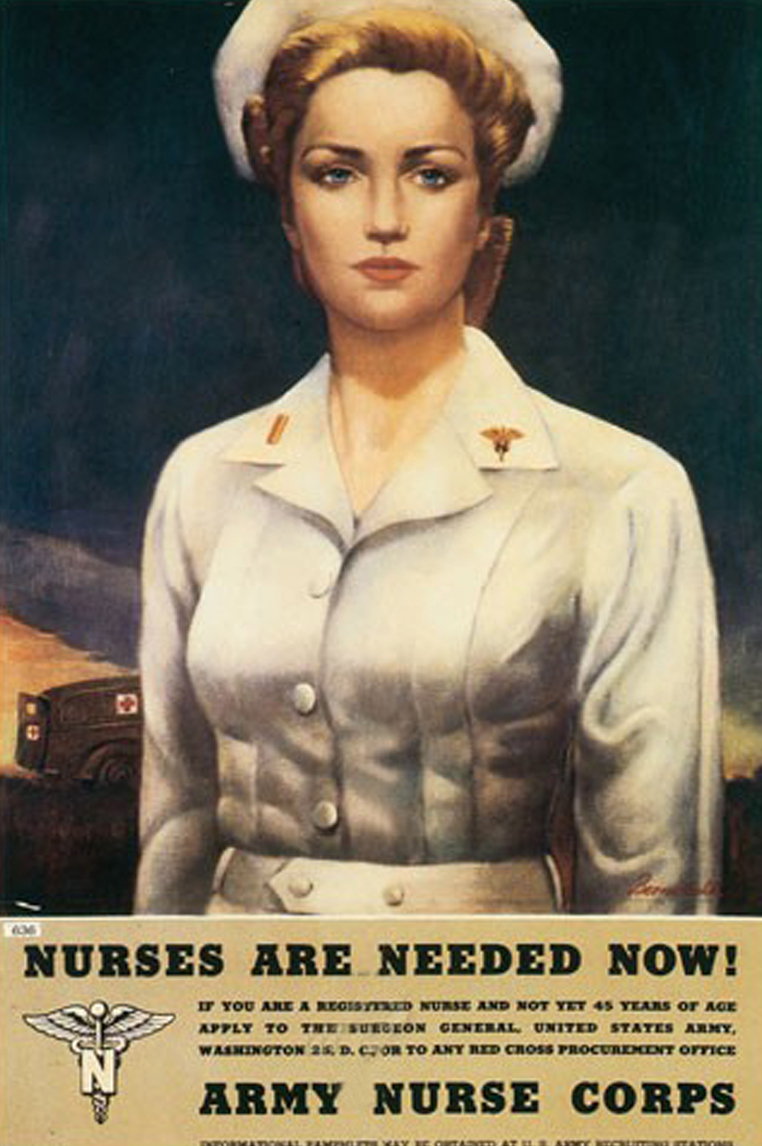 Nurses Are Needed Now ! 1945