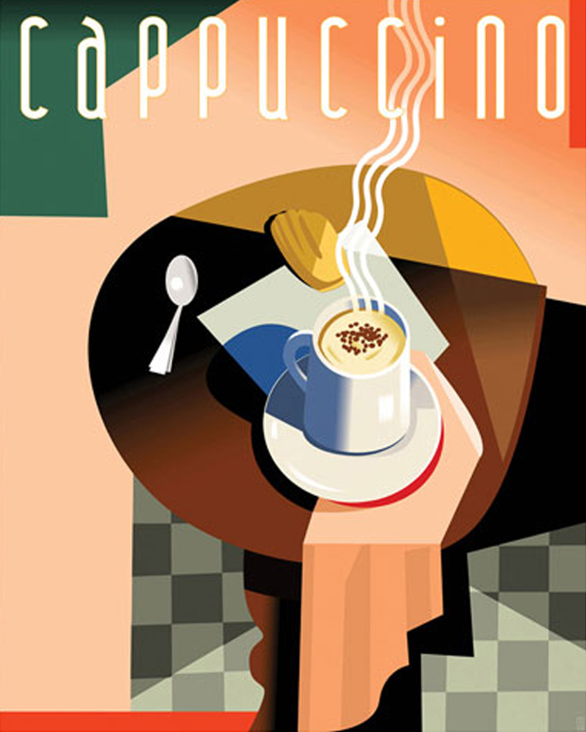 Cubist Cappuccino 2