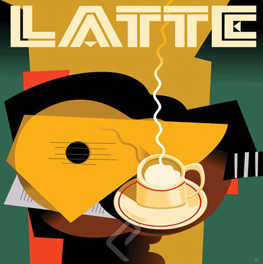 Cubist Latte 1