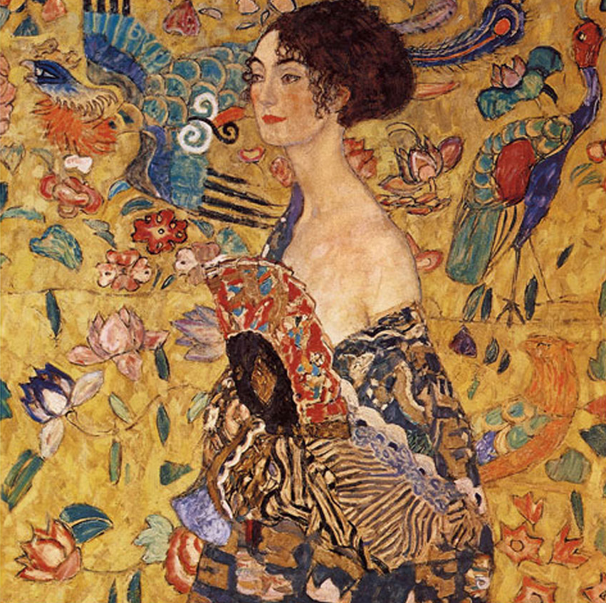 Lady with a Fan, 1917