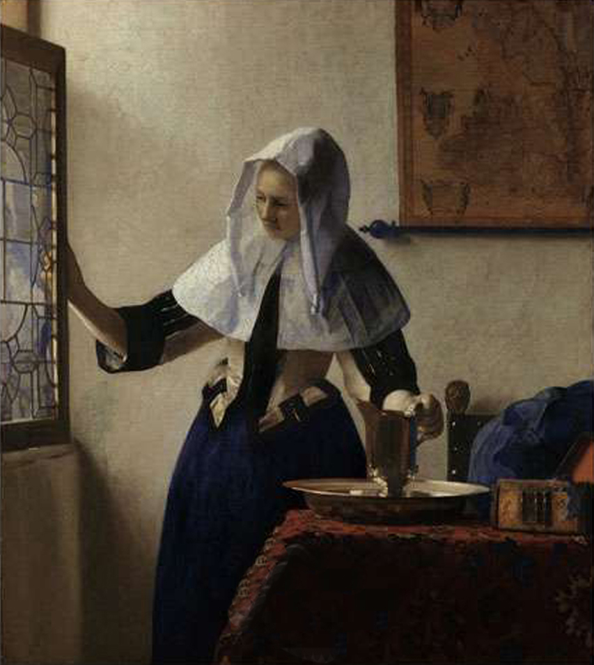 Young Woman with a Water Pitcher, c.1662