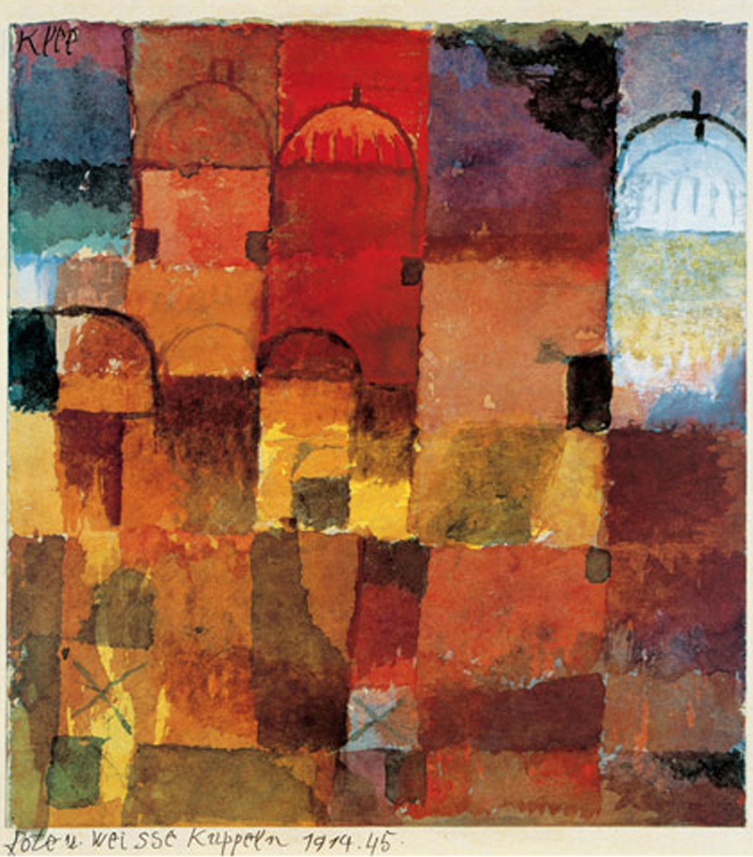 Red and White Domes, 1914