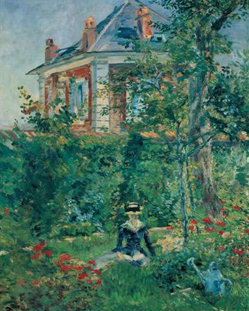 Girl in the Garden at Bellevue