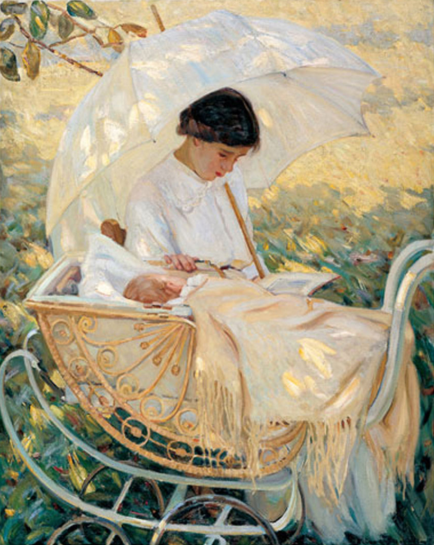 Young Mother in the Garden