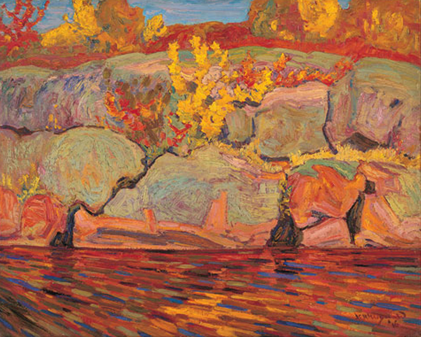 Autumn Colours (Rock and Maple)