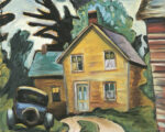Farmhouse and Car
