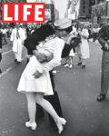 LIFE - Sailor Kissing Nurse on VJ Day - Times Square, May 8th, 1945