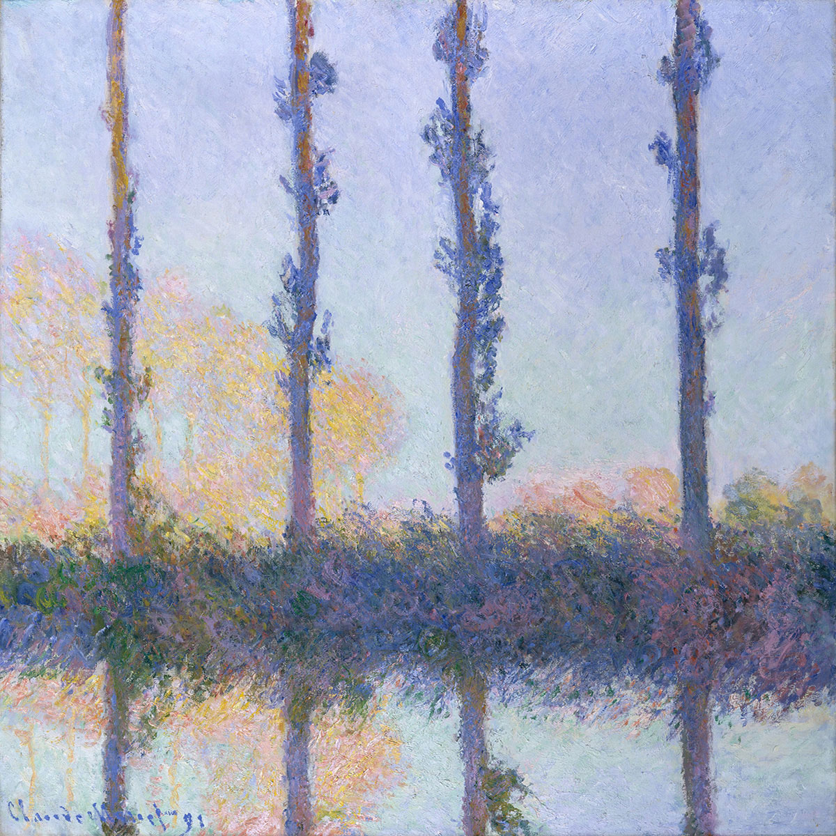 The Four Trees, 1891