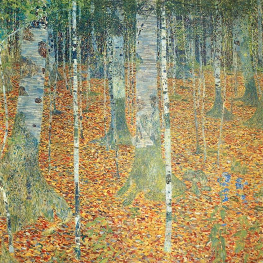 Birkenwald (Birch Forest), 1903