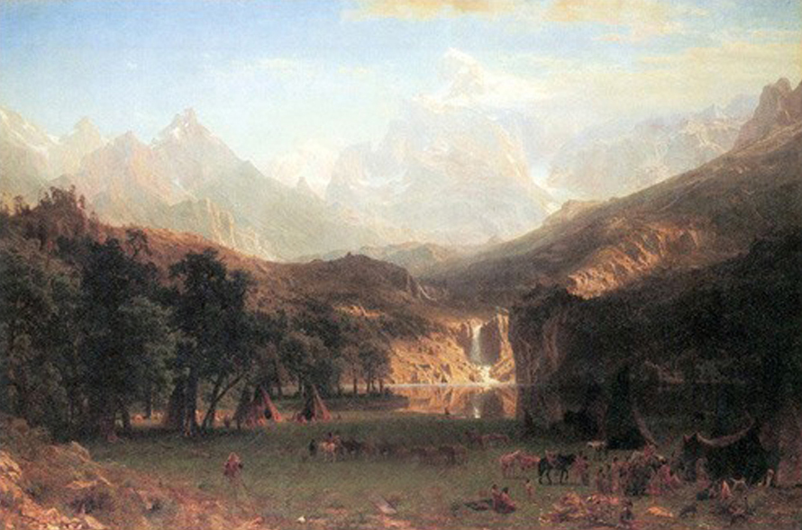 The Rocky Mountains, Lander's Peak (1863)