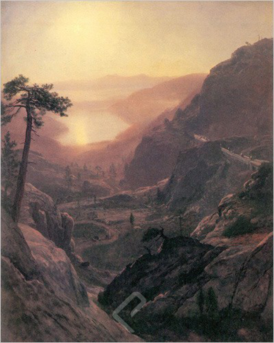 View of Donner Lake