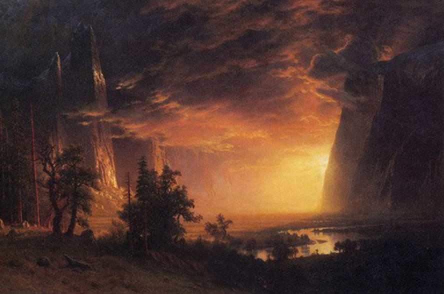Sunset in Yosemite Valley