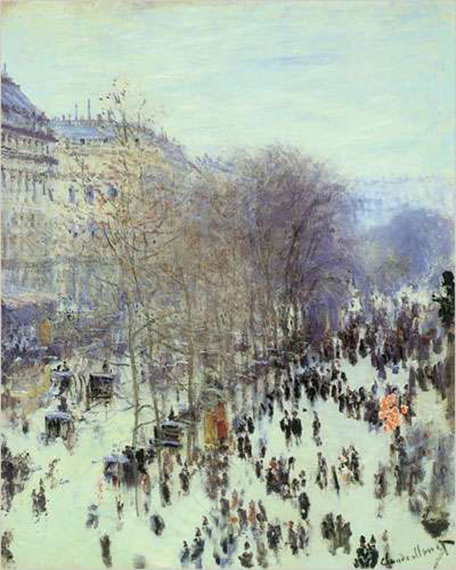 Boulevard des Capucines, 1873