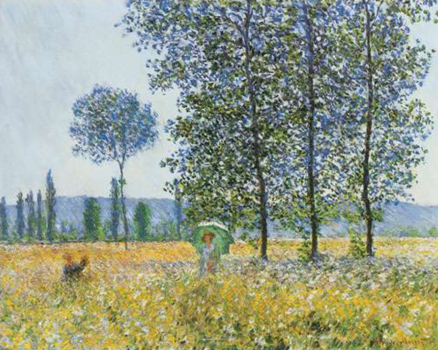 Sunlight Effect Under The Poplars, 1887
