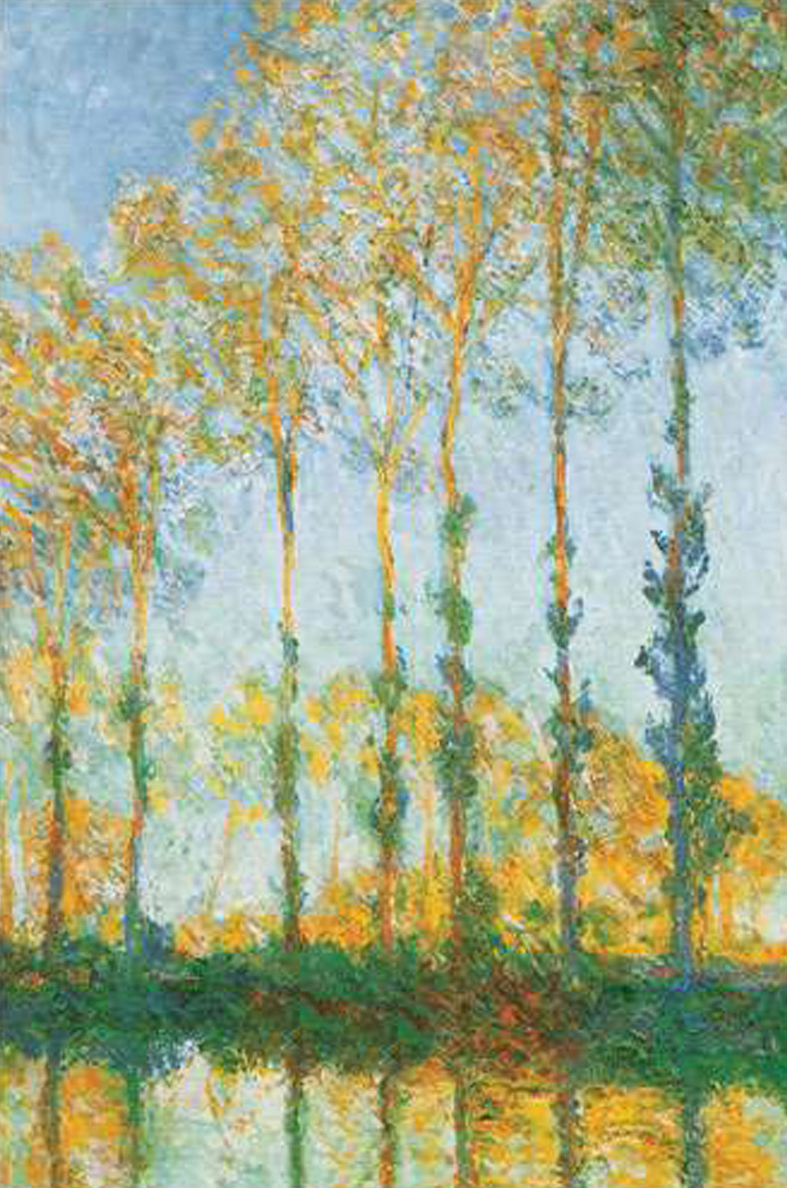Poplars, White and Yellow Effect