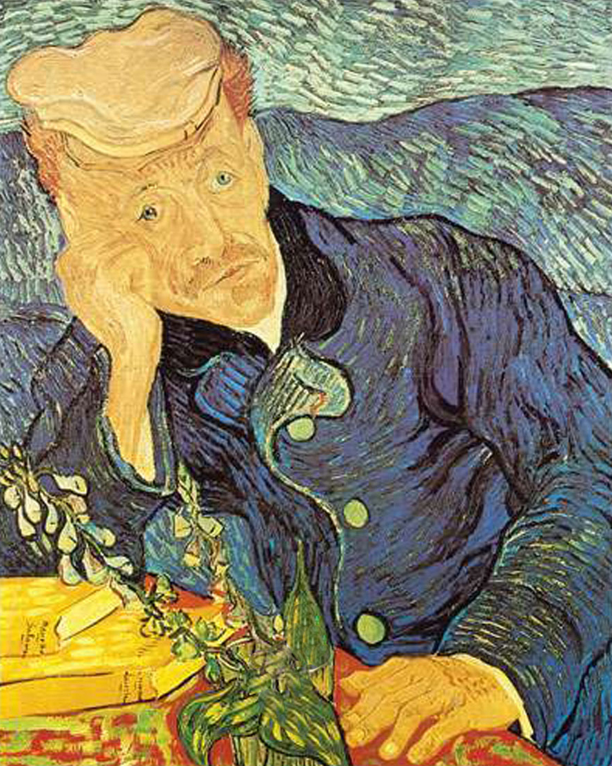 Portrait of Dr. Gachet, 1890