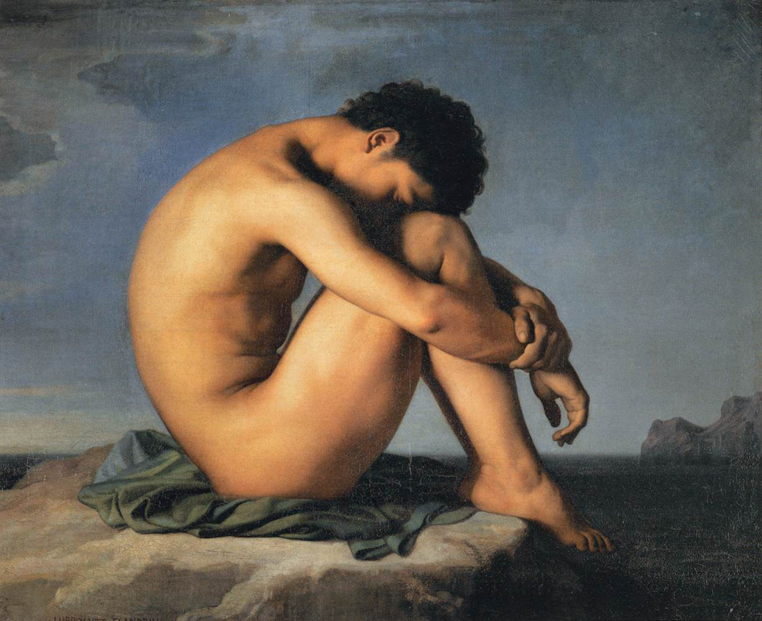 Young Man By the Sea, 1836