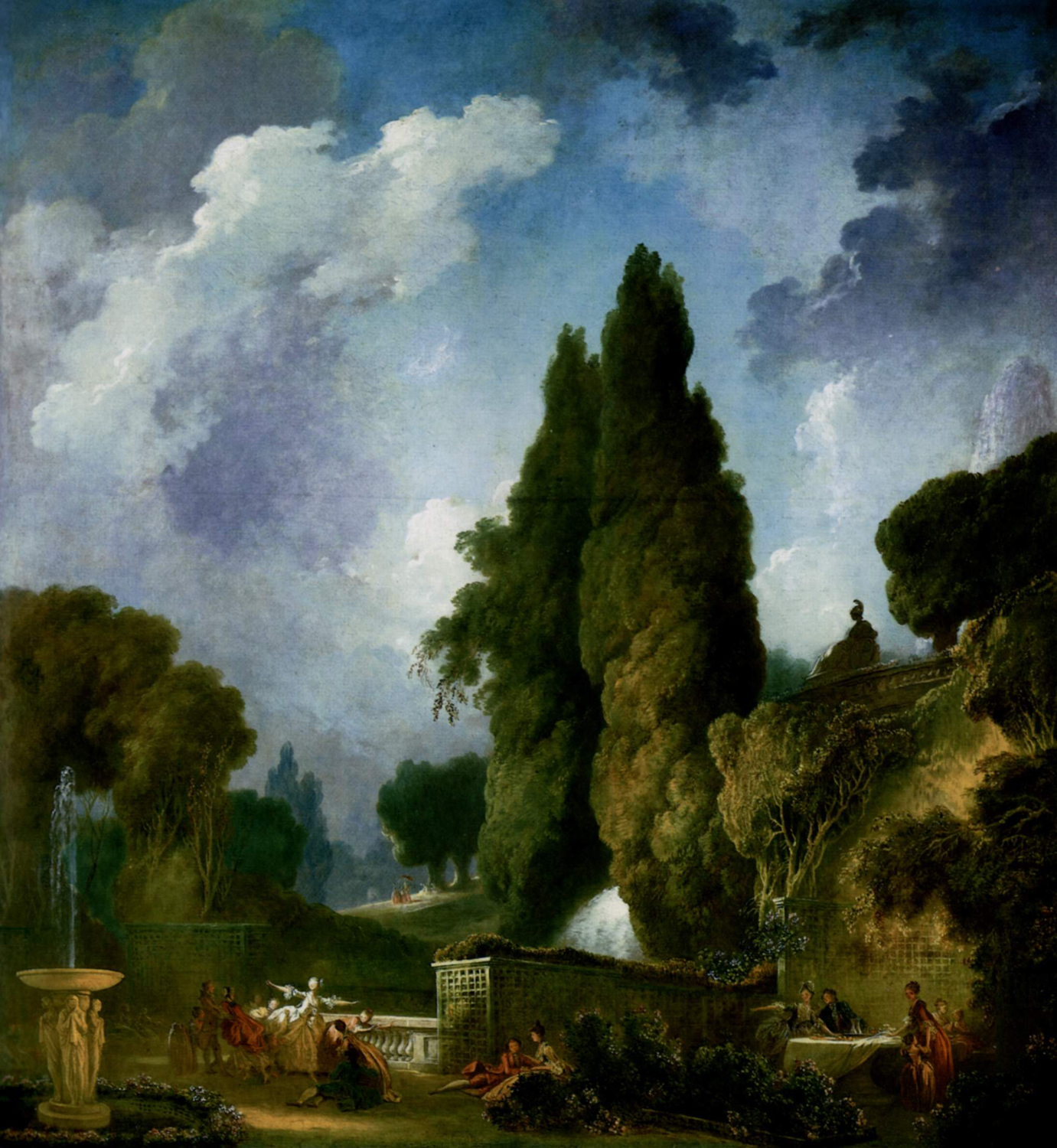 Blind Man's Bluff, c. 1773-76