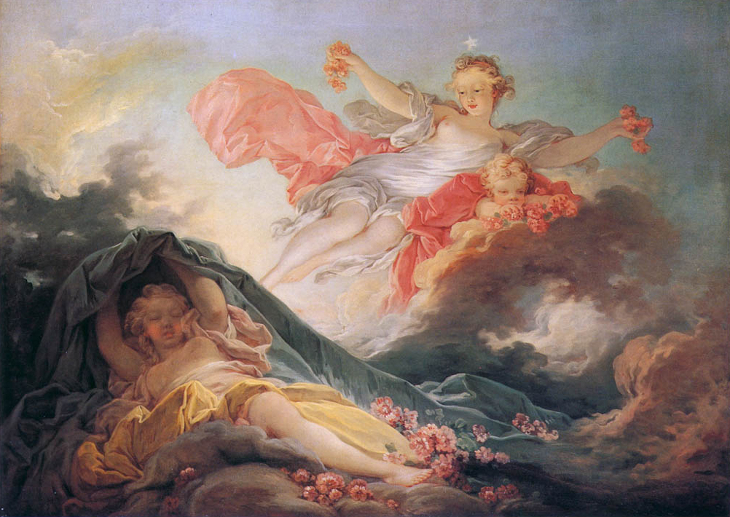 Aurora Triumphing over Night, c. 1755-56