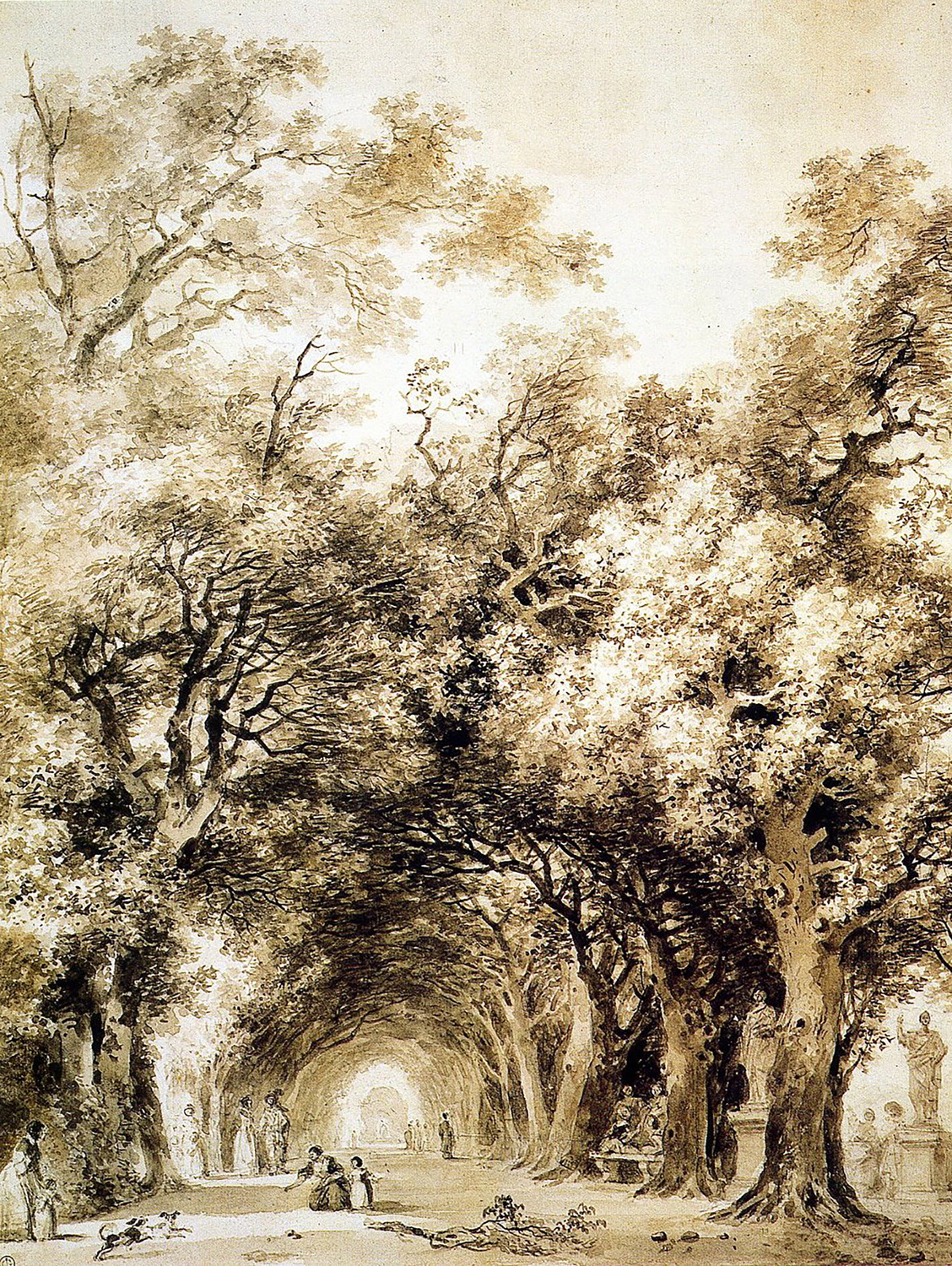 A Shaded Avenue, c. 1774