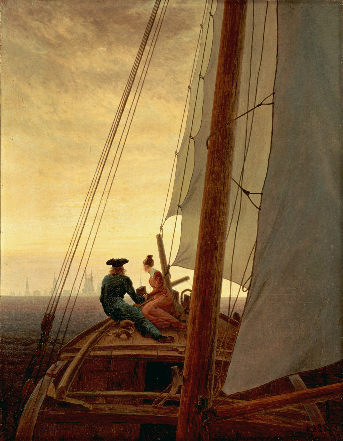 On a Sailing Ship, 1818-20