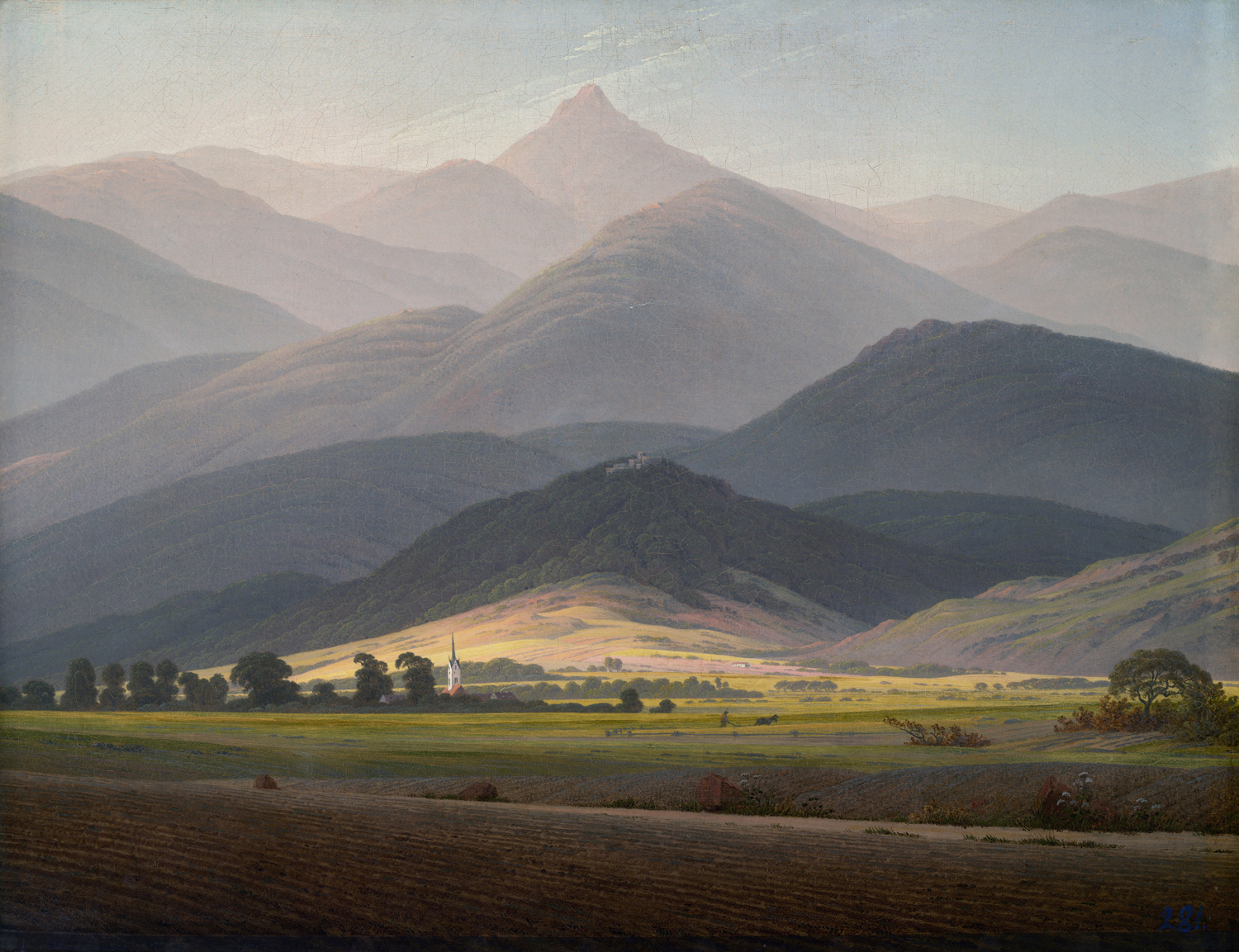 View of the Small Sturmhaube from Warmbrunn, c. 1810